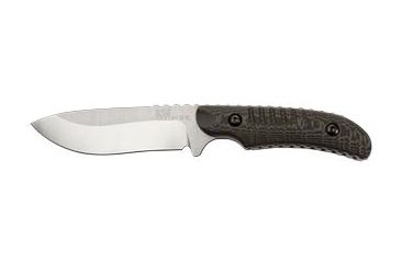 Image of Benchmade Bone Collector Large Fixed Knife, Plain Edge, Green+Black Handle 15005-1