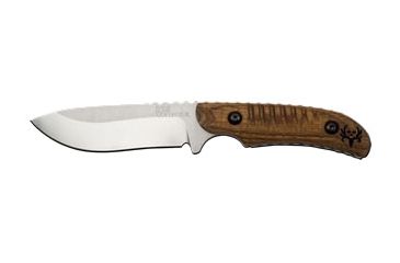 Image of Benchmade Bone Collector Large Fixed Knife, Combo Edge, Walnut Handle 15005S-2