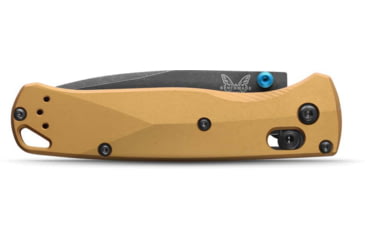 Image of Benchmade Bugout Axis Folding Knife, 3.24 in, M390 Stainless Steel, Drop Point Blade, 6061-T6 Aluminum, Burnt Handle, 535BK-07