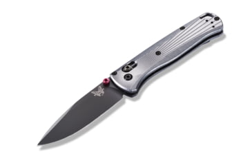 Image of Benchmade Bugout Axis Folding Knife, 3.24in M390 Super Premium Stainless Steel Drop Point Blade, 6061-T6 Aircraft Aluminum Handle, 535BK-4