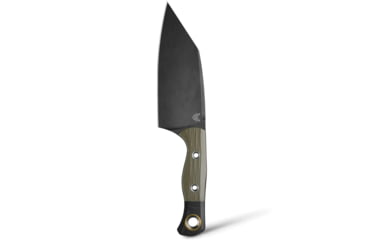 Image of Benchmade Cutlery Station Kitchen Knife, 5.97in, CPM-154 Stainless Steel, Clip Point Blade, G10, Olive Drab Green Handle, 4010BK-01