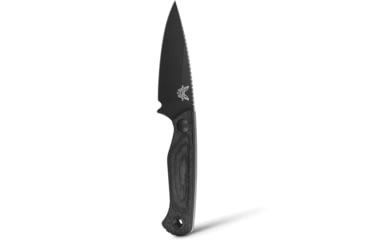 Image of Benchmade Dacian Fixed Blade Knife, 3.54in, CPM-Magnacut Stainless Steel, Spear-Point, Micarta, Black Canvas, Black Sheath, 203BK-02