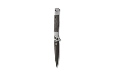 Image of Benchmade Fact Auto Axis Automatic Folding Knife, 3.95in, CPM-S90V Super Premium Stainless Steel, Spear Point Blade, Carbon Fiber, Carbon/Silver Handle, 4170BK