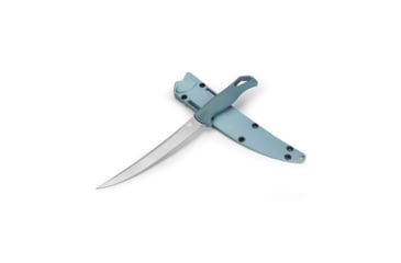Image of Benchmade Fishcrafter Fixed Blade Knife, 7in, CPM-MagnaCut, Depth Blue, 18010