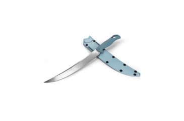 Image of Benchmade Fishcrafter Fixed Blade Knife, 9.05in, CPM-MagnaCut, Depth Blue, 18020