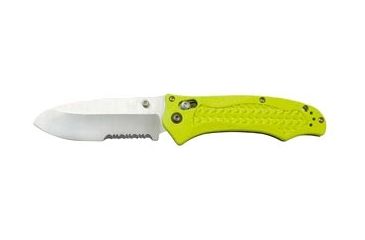 Image of Benchmade 111H2O Folding Dive Knife, Combo Edge, Yellow Handle 111SH2O-YEL