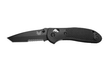 Image of Benchmade Griptillian Tanto Folding Knife, Plain Edge, BK1 Blade, Black Handle 553BK