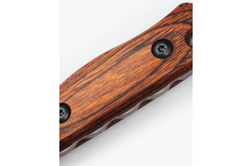 Image of Benchmade Hidden Canyon Hunter Fixed Blade Knife, 2.79in, CPM-S30V Stainless Steel, Drop Point Blade, Laminated Wood Handle, Wood, 15017