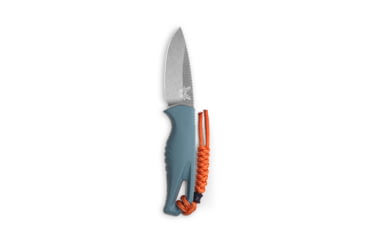 Image of Benchmade Water Intersect Fixed Blade Knife, 2.68 in, CPM MagnaCut Stainless Steel, Drop Point, Santoprene, Depth Blue, 18050