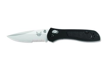 Image of Benchmade 707 Sequel Knife by Mchenry Design w/ Combo Edge Blade &amp; Black Handle 707S