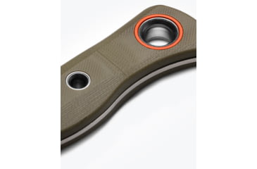 Image of Benchmade Meatcrafter Kitchen Knife, 6.09in, CPM S45VN, Trailing Point Blade, G10, OD Green Handle, 15500-3