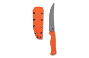 Image of Benchmade Meatcrafter MLD Fixed Blade Kitchen Knife, 6.08in CPM-154 Trailing Point Blade, Santoprene Handle, 15500