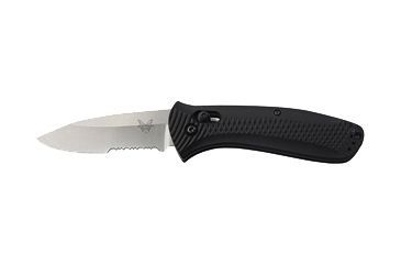 Image of Benchmade Mini-Auto Presidio Ultra Knife, Combo Edge, Satin Blade 5270S
