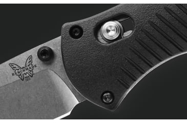 Image of Benchmade Mini-Barrage Folding Knife, Plain Edge, Satin Blade 585