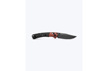 Image of Benchmade Mini Crooked River Folding Knife, 3.4in, CPM MagnaCut Stainless Steel, Clip Point Blade, 6061-T6 Aluminum, Burnt Copper/ Black Handle, 15085BK-04