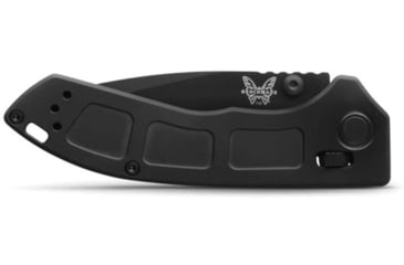 Image of Benchmade Mini Narrows Axis Lock Folding Knife, 2.98 in, DLC CPM-20CV Stainless Steel, Drop Point Blade, 6Al4v Titanium, Black Handle, 743BK-01