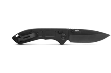 Image of Benchmade Mini Narrows Axis Lock Folding Knife, 2.98 in, DLC CPM-20CV Stainless Steel, Drop Point Blade, 6Al4v Titanium, Black Handle, 743BK-01