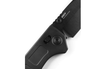 Image of Benchmade Mini Narrows Axis Lock Folding Knife, 2.98 in, DLC CPM-20CV Stainless Steel, Drop Point Blade, 6Al4v Titanium, Black Handle, 743BK-01