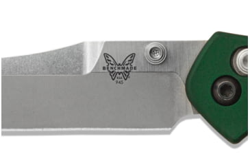Image of Benchmade Mini Osborne Axis Folding Knife, 2.92in CPM-S30V Stainless Steel Reverse Tanto Blade, 6061-T6 Billet aluminum Handle, 945