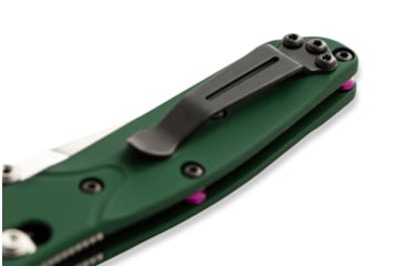 Image of Benchmade Mini Osborne Axis Folding Knife, 2.92in CPM-S30V Stainless Steel Reverse Tanto Blade, 6061-T6 Billet aluminum Handle, 945