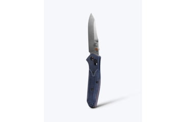 Image of Benchmade Mini Osborne Folding Knife, 2.92in, M390 Steel, Reverse Tanto, Micarta, Blue Denim, 945-04