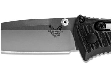 Image of Benchmade Mini Presidio II Folding Knife, 3.2in, Drop Point, Black molded CF-Elite handle, 575-1