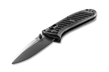 Image of Benchmade Mini Presidio II Folding Knife, 3.2in, Drop Point, Black molded CF-Elite handle, 575-1