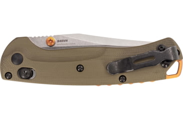 Image of Benchmade Mini Taggedout, Axis Clip Point Knives, OD Green, 15534