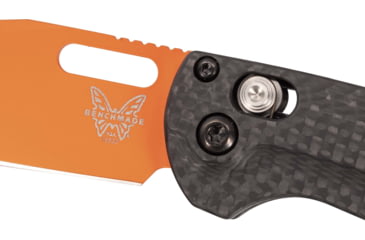 Image of Benchmade Mini Taggedout, Axis, Clip Point Knives, ORG Cerakote, 15533OR-01