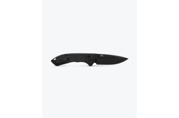 Image of Benchmade Narrows Folding Knife, 3.43in, M390 Stainless Steel, Drop Point Blade, 6Al-4V Titanium, Black Handle, 748BK-01