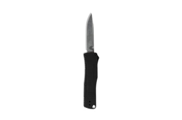 Image of Benchmade OM, OTF Automatic Folding Knife, 2.475in CPM-S30V Stainless Steel Clip Point Blade, 6016-T6 Aircraft Aluminum Handle, 4850
