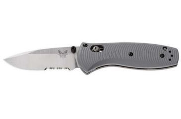 Image of Benchmade Osborne,Mini Barrage,Axs,Asst, Plain Edge Satin Blade, Drop-point, Knife 585S-2