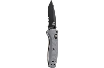 Image of Benchmade Osborne,Mini Barrage,Axs,Asst, Serrated Black Blade, Drop-point Knife 585SBK-2