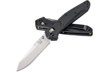 Image of Benchmade Osborne AXIS Folding Knife, 3.4 in, CPM-S30V Stainless Steel, Reverse Tanto Blade, G10, Black Handle, 940-2