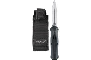 Image of Benchmade Pagan Automatic Knife with Satin Silver Blade 3320