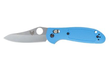 Image of Benchmade Pardue, Mini Grip Folding, Fine Edge Knife 555HG-BLUE