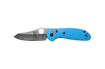 Image of Benchmade Pardue, Mini Grip Folding, Fine Edge Knife 555HG-BLUE
