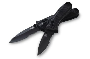 Image of Benchmade Pardue,Mini Presidio Ultra, ComboEdge/ BT2 Coated Blade, Clam Pack 527SBKCP