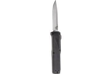 Image of Benchmade Phaeton Automatic Folding Knife, AUT, OTF, 3.45 in, CPM-S30V, Drop Point Blade, 6061-T6 Aluminum, Black Handle, 4600