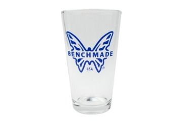 Image of Benchmade Pint Glass /w Blue Benchmade butterfly logo - 988053F