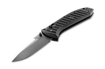 Image of Benchmade Presidio II Folding Knife, 3.72in, CPM-S30V Stainless Steel, Drop Point Blade, molded CF-Elite, Black Handle, 570-1