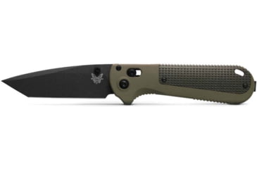 Image of Benchmade Redoubt Axis Tanto Knives Folding Knife, 3.53 in, CPM-D2 Steel, Drop Point, Grivory, Ranger Green, 431BK-1