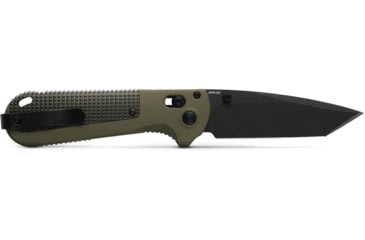 Image of Benchmade Redoubt Axis Tanto Knives Folding Knife, 3.53 in, CPM-D2 Steel, Drop Point, Grivory, Ranger Green, 431BK-1