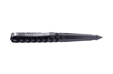 Image of Benchmade 1100 Series Tactical Pen, Charcoal Aluminum Body, Black Grip, Black Ink 1100-2