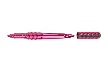 Image of Benchmade 1100 Series Tactical Pen, Pink Aluminum Body, Pink Grip, Blue Ink 1100-5