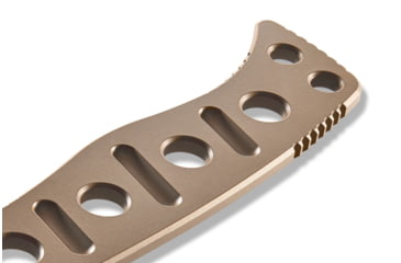 Image of Benchmade Sibert Adamas Chord Fixed Blade Knife, 4.2in CPM-CruWear Steel Drop Point Flat Earth Coated Blade, Steel Handle, 375FE-1