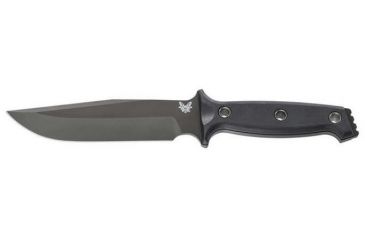 Image of Benchmade Sibert, Arvensis, FB, Black Plain Edge, Clip Point, Knife 119BK