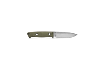 Image of Benchmade Sibert Bushcrafter Fixed Blade Knife, 4.38in, CPM-S30V Premium Stainless Steel, Drop Point, G10, Green, 163-1