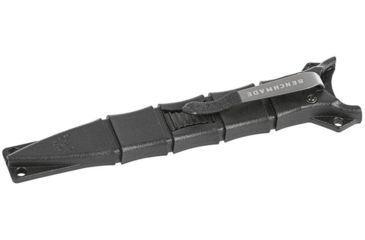 Image of Benchmade SOCP ComboEdge Black Dagger/ Injected Molded Black Sheath with Dip Coated Clip/ Trainer Included 178SBK-COMBO