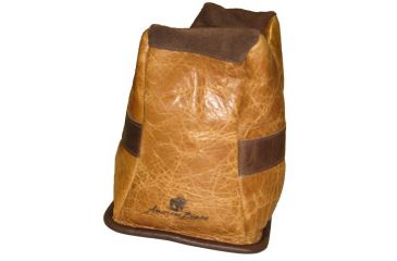 Image of Benchmaster Riflerest American Bison Riflerest, Filled, Light Leather, Large BM-BBLF